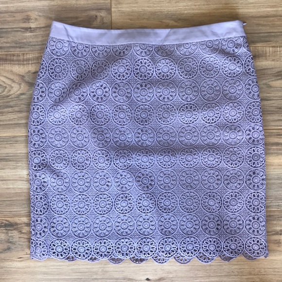 The Limited Dresses & Skirts - Lavender Lace Skirt